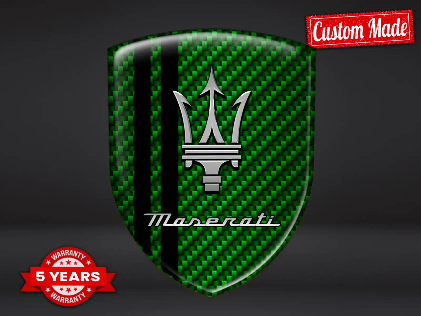 Maserati Adesivi Vetri Auto su Misura Lusso Prestigio Regolabili